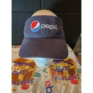 Pepsi Cola Visor Hat One Size Fits All